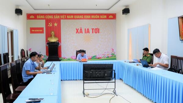 UBND tỉnh họp trực tuyến nghe báo cáo công tác quản lý nhà nước về tài nguyên khoáng sản trên địa bàn tỉnh và việc triển khai thi hành Luật Địa chất và khoáng sản năm 2024