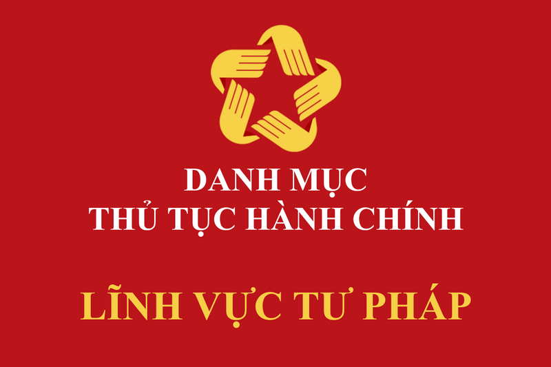 Lĩnh vực Tư pháp